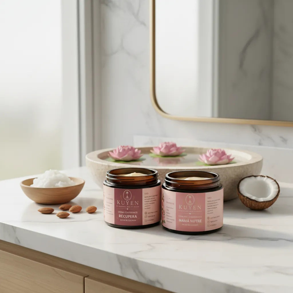 Combo Crema Para Estrías y Piel de Mamá con Sebo de Res Natural
